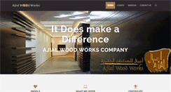 Desktop Screenshot of ajialwoodworks.com